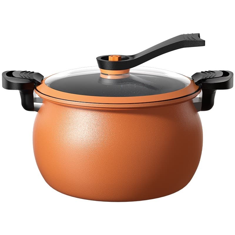 New medical stone micro pressure cooker household pressure cooker large capacity multi-functional non-stick pot stew pot soup pot cooking pot 5