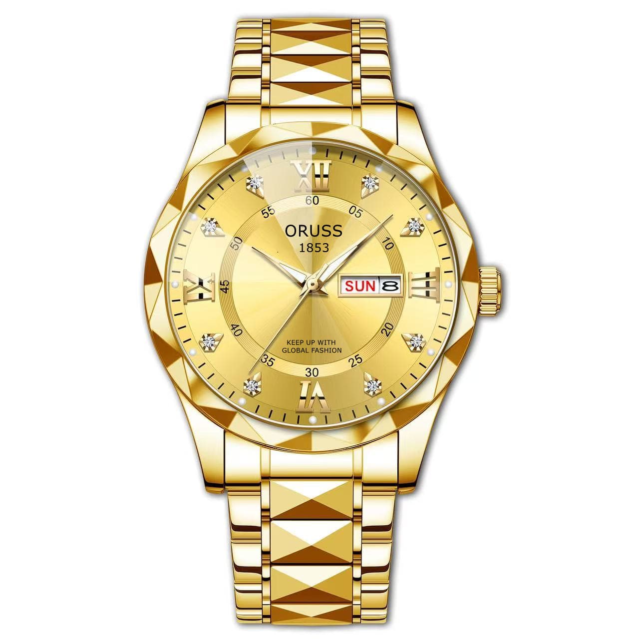 (Cross-border trading), waterproof swiss watch, calendar, men's watch, trend quartz watches