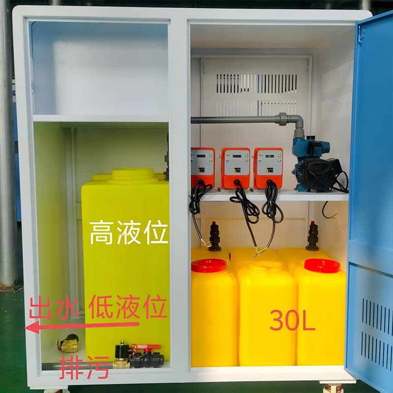 Self-priming small wastewater treatment device laboratory school laboratory sewage treatment equipment all-in-one machine 2
