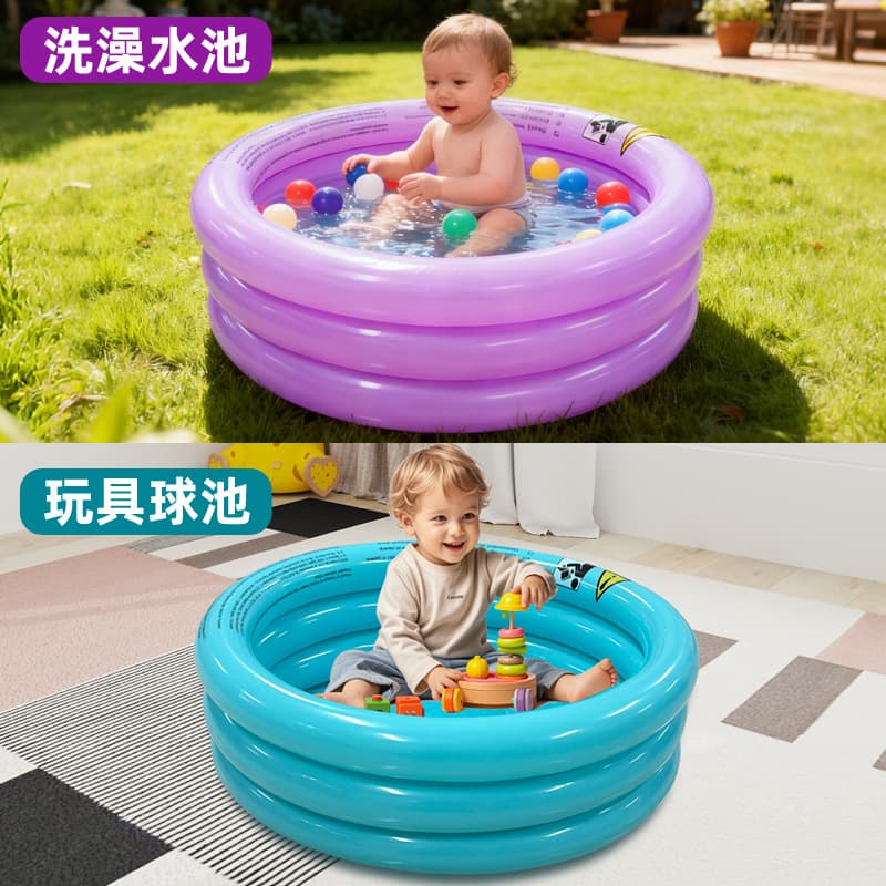 Inflatable swimming pool PVC, toy, round folding aqua park play in water 2