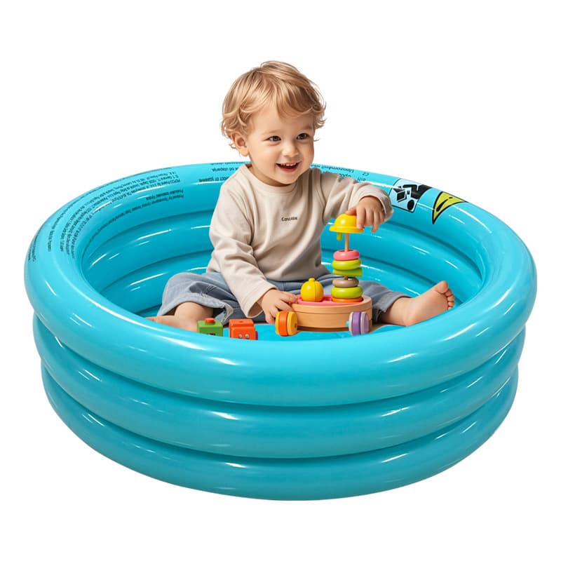 Inflatable swimming pool PVC, toy, round folding aqua park play in water 5