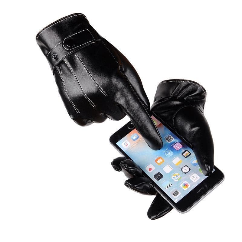 Keep warm windproof waterproof fleece travel gloves for men and women, increased thickness 1