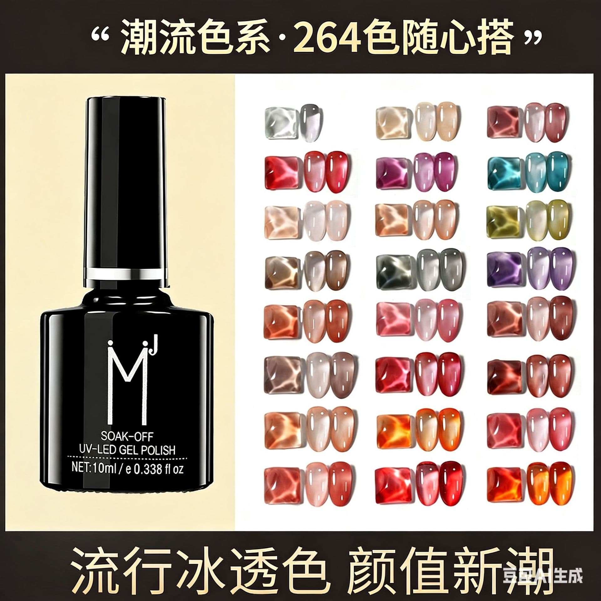 Nail polish for manicure, new collection, small set, long-term effect 2