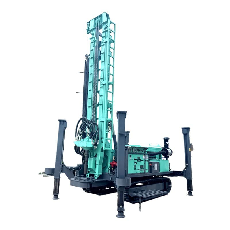Water well drilling rig 800 hydraulic drilling equipment drilling rig customizable crawler type customized depth delivery cycle 5