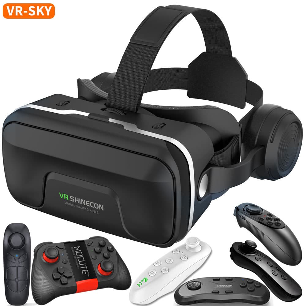 Cross-border popular VR SHINEOCN VR glasses Qianhuan Magic Mirror 12th generation headset version virtual reality 3D glasses 1