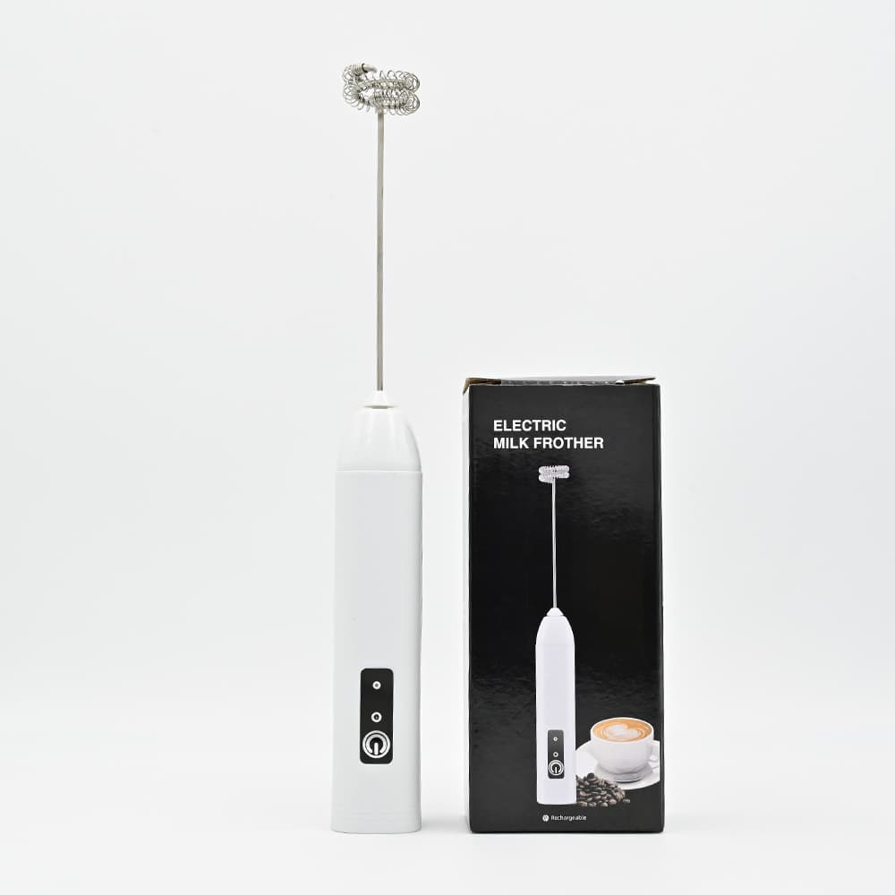 Cross-border hot selling frother, small handheld electric milk frother, blender, household coffee frother 2
