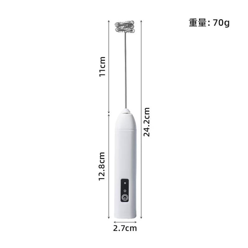 Cross-border hot selling frother, small handheld electric milk frother, blender, household coffee frother 5
