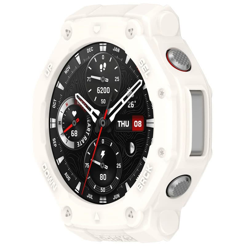 Suitable for AMAZFIT Huami T-Rex 3 watch armor protective cover rex3 frame anti-fall half-pack hollow soft shell 5