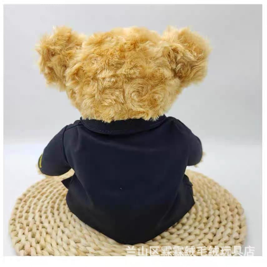 Judge prosecutor tax urban management bear creative collection doll office decoration cute bear ornaments 5