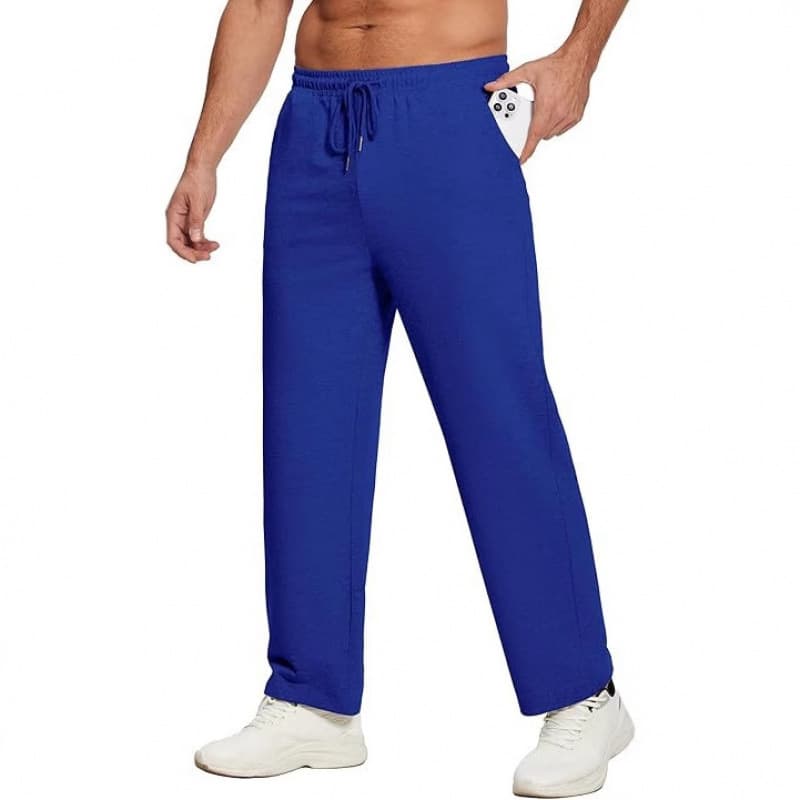 Trousers for gym, loose straight fit 3