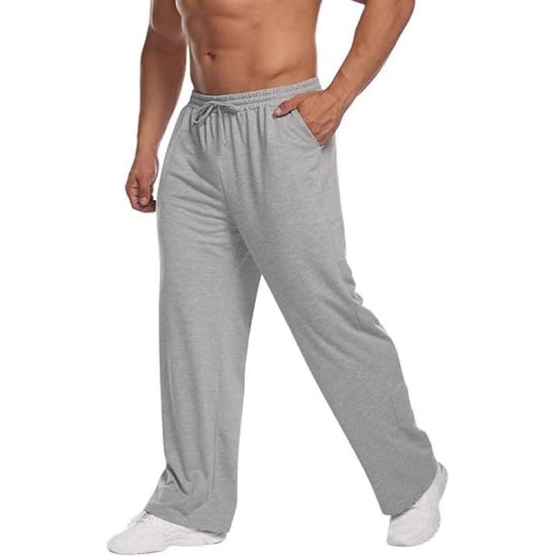 Trousers for gym, loose straight fit 1
