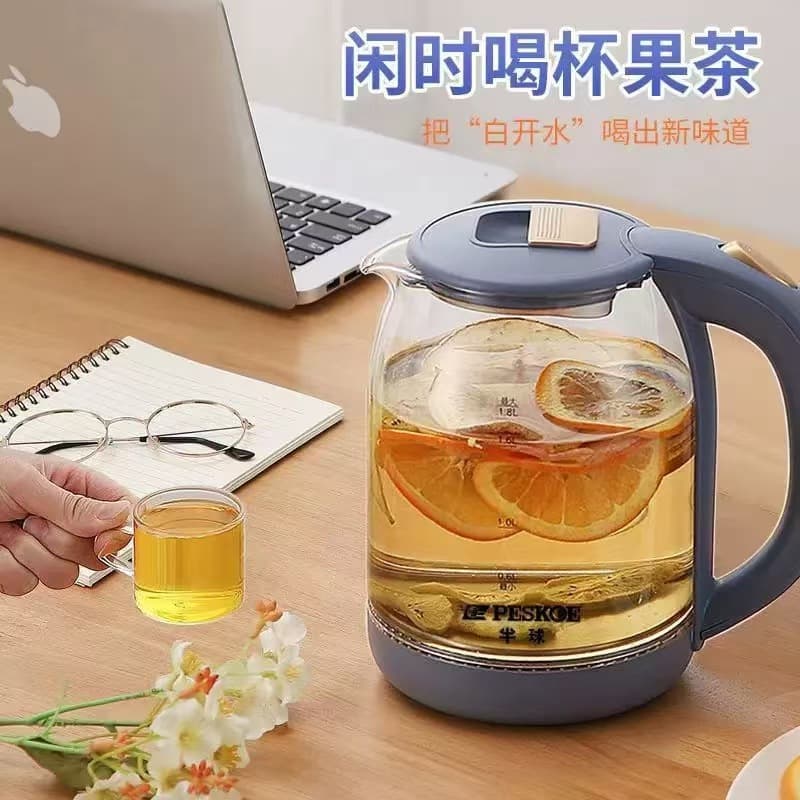 Zhengbanqiu Glass Thermos Teapot 3