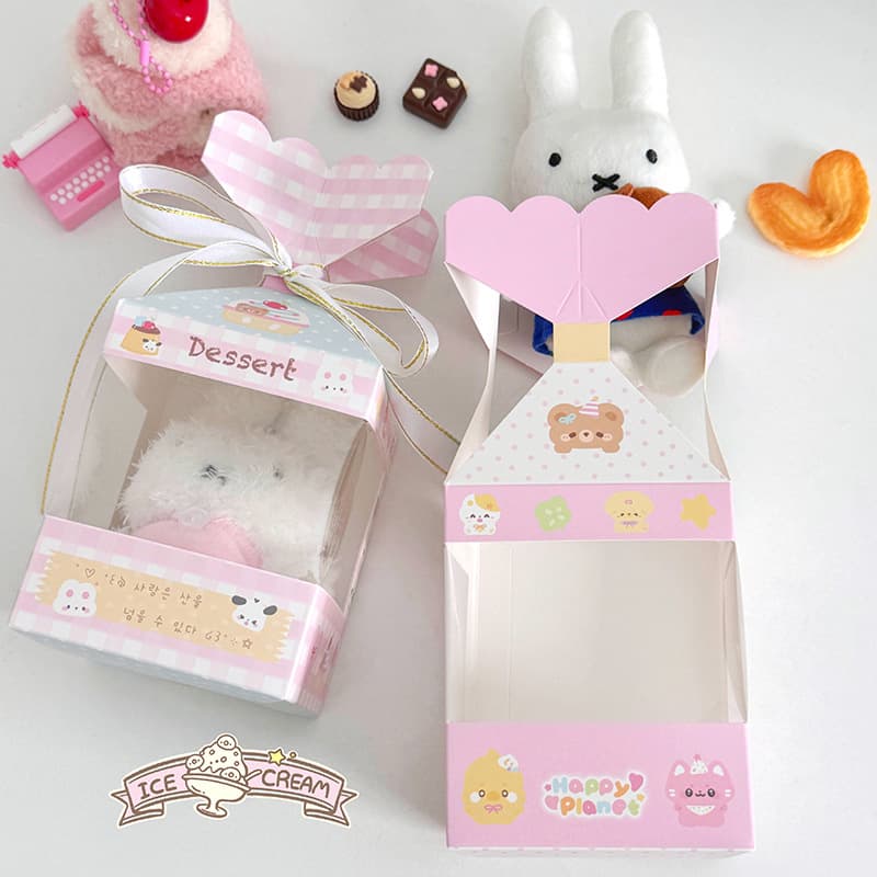 Christmas kindergarten Children Candy Box Birthday Gift Small Snack Gift Bag Smart Cartoon Capital Sugar Bag 4