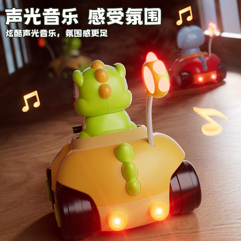 Dinosaur, transport, children's toy car for boys and girls, electric electric car, remote control, Birthday gift, 3-6 years 3
