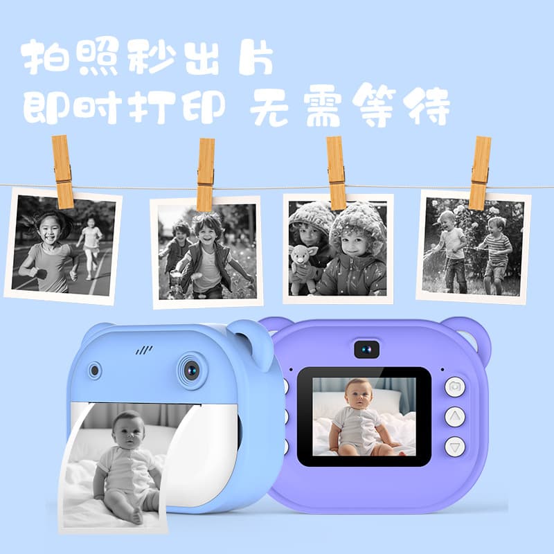 (Cross-border trading), polaroid, cartoon cute camera, custom-made 2