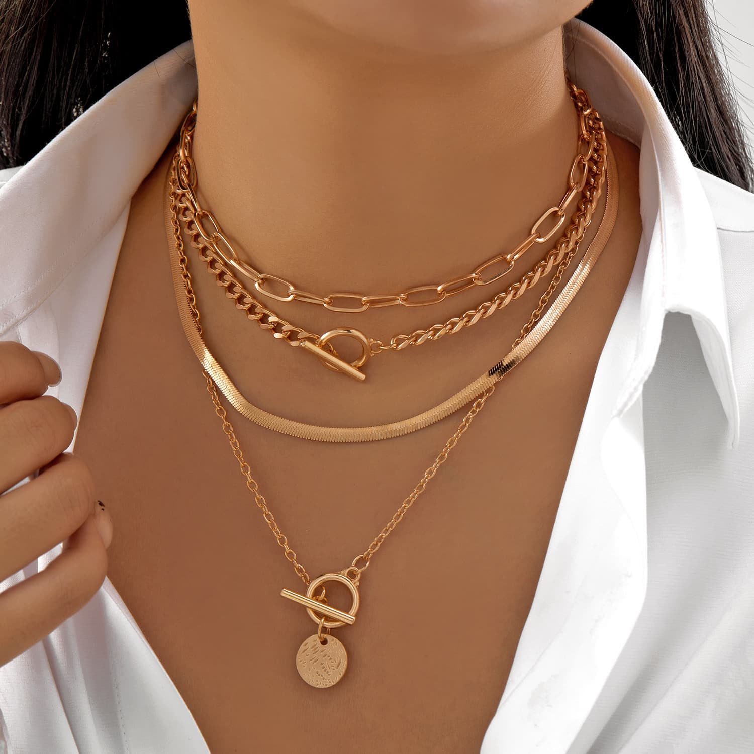(Cross-border trading), necklace, black accessory, fashionable pendant heart-shaped, European style, simple and elegant design 4
