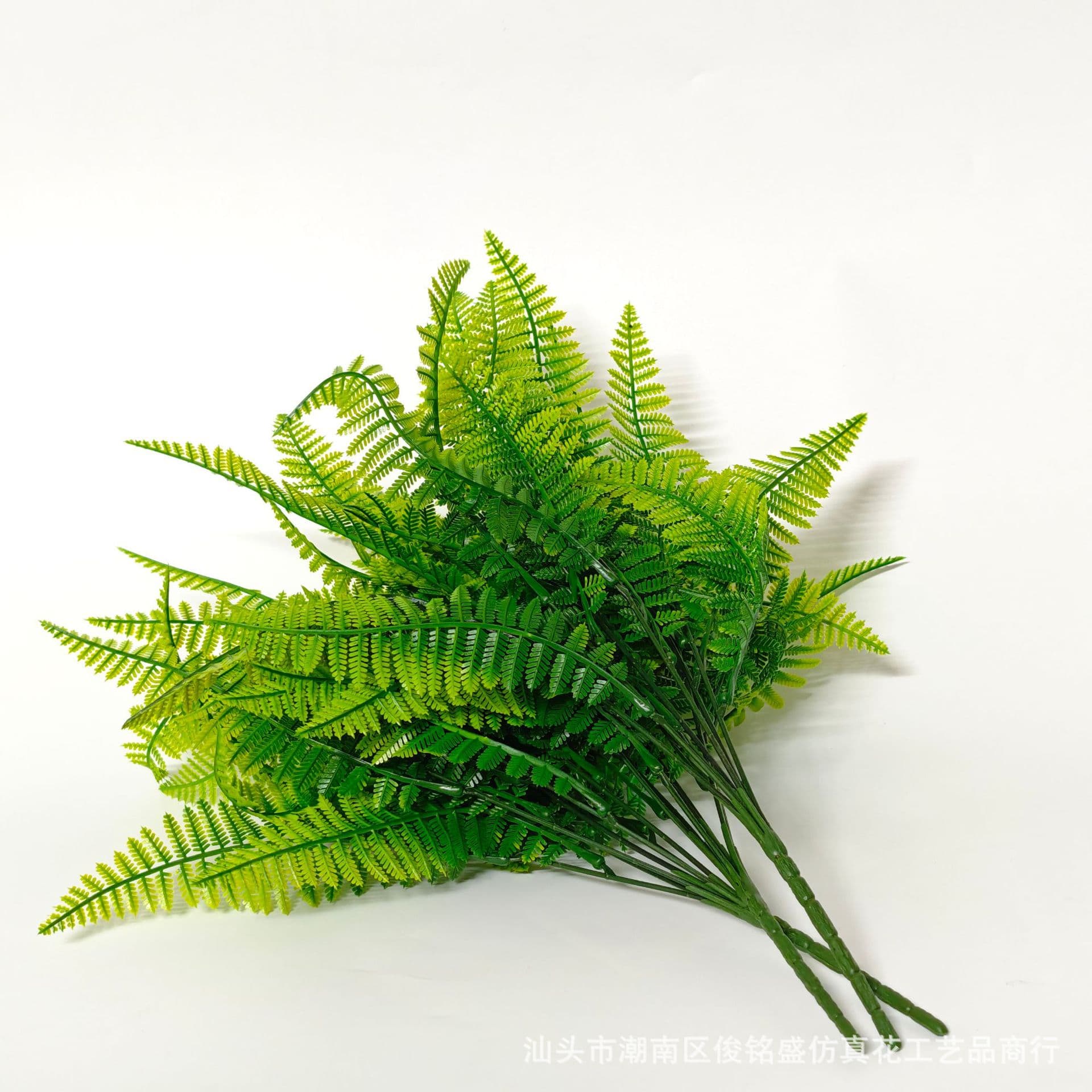 Simulated Persian leaves, plastic aquatic plants, ferns, artificial green plants, home decoration, flower arrangements, plant wall accessories and furnishings 3