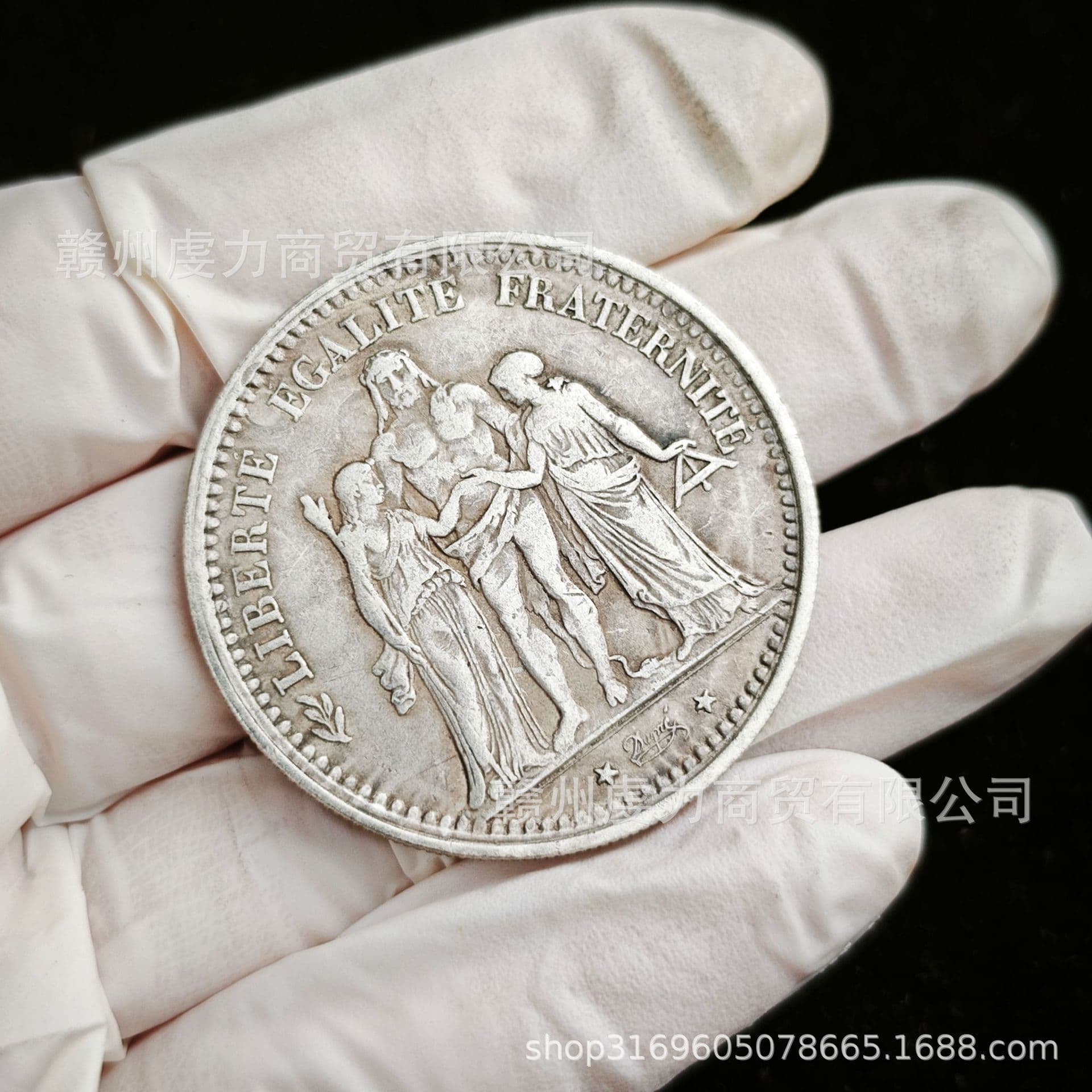 1875 imitation commemorative coin, collectible art piece, ideal holiday gift for friends and family 5