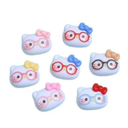 Cartoon bow tie, creative glasses handmade, cream accessory, accessories, DIY 5