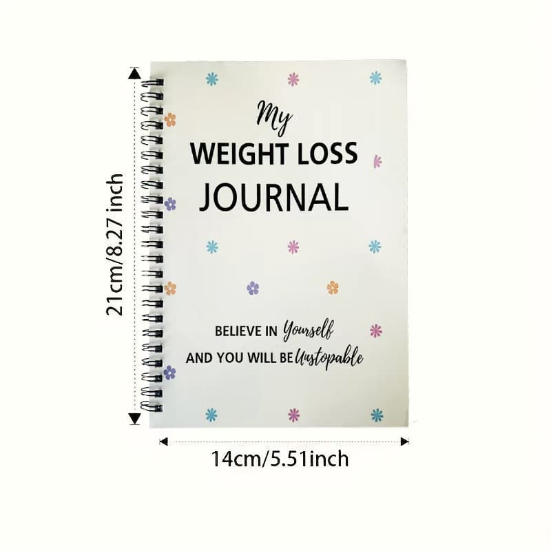 Spot labelable Weight Loss Journal Weight Loss Journal Planner Notebook