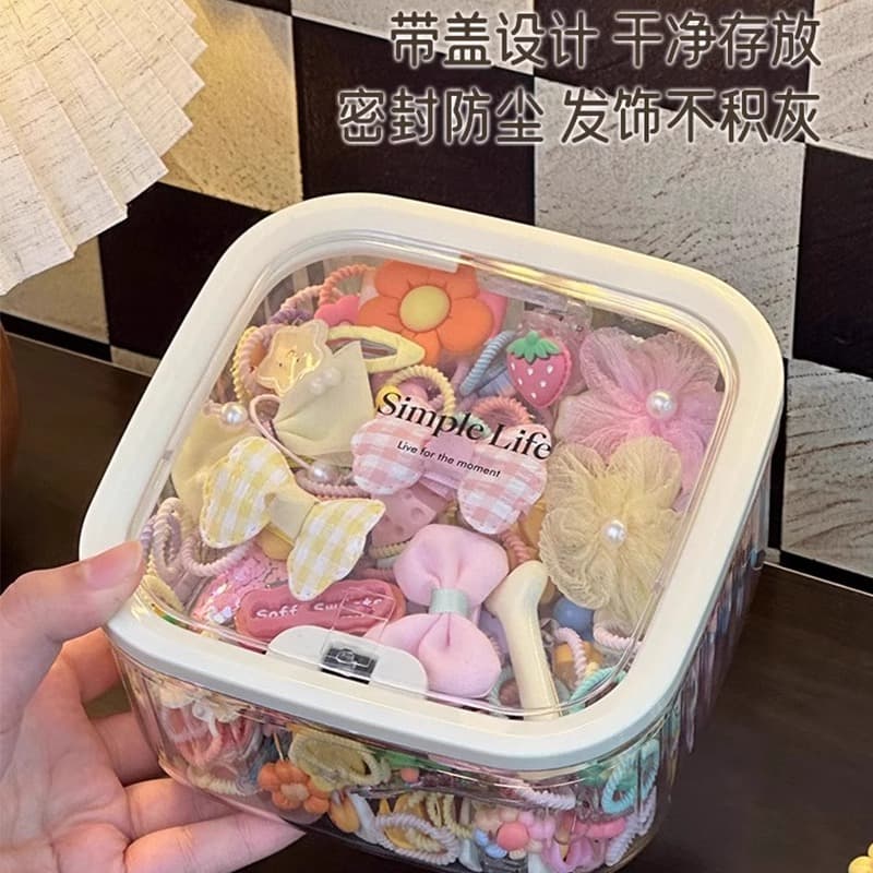 Children's hair accessory, storage box, hair rope, hairgrip, capacious hairpins, storage system 4