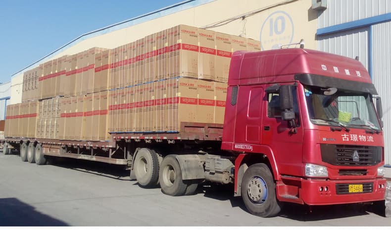 Road transport fleet from Shanghai to Changsha, Hunan Province. Return vehicle. Return vehicle. Logistics and freight forwarding services 5