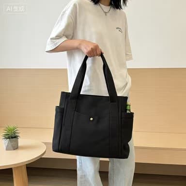 Capacious high quality universal shopping bag to go out, increased thickness 2