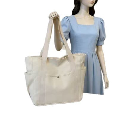 Capacious high quality universal shopping bag to go out, increased thickness 5