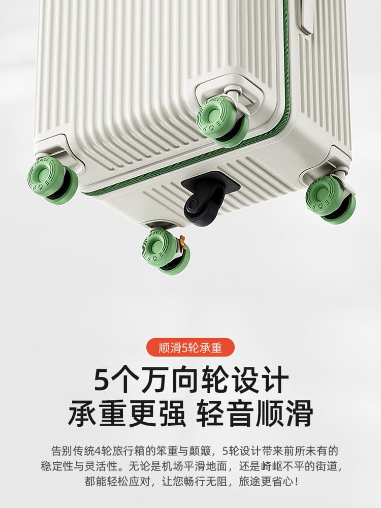 Capacious suitcase 2