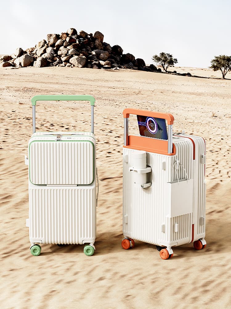 Capacious suitcase 1