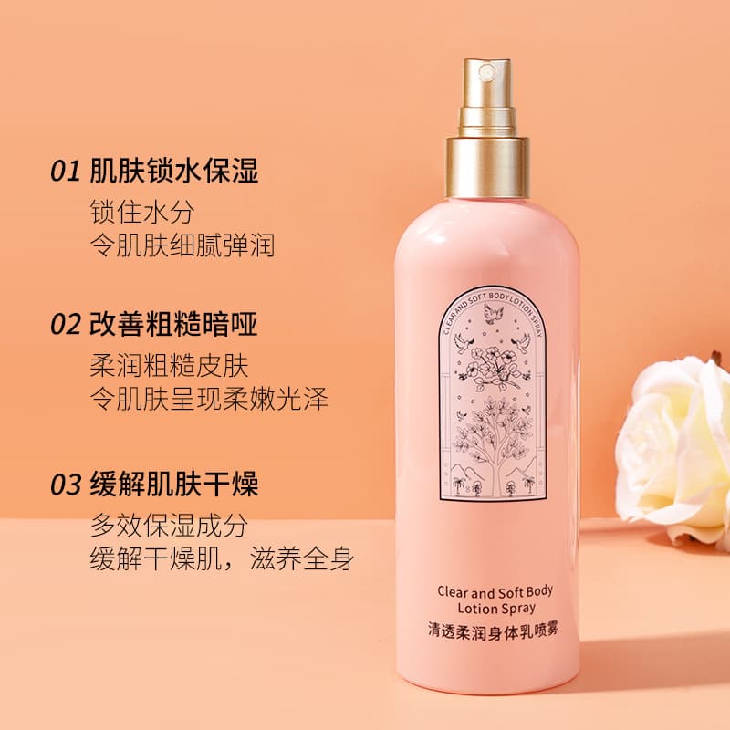 Bawei Quan Body Cream - Perfumed Moisturizing Refreshing Spray 2