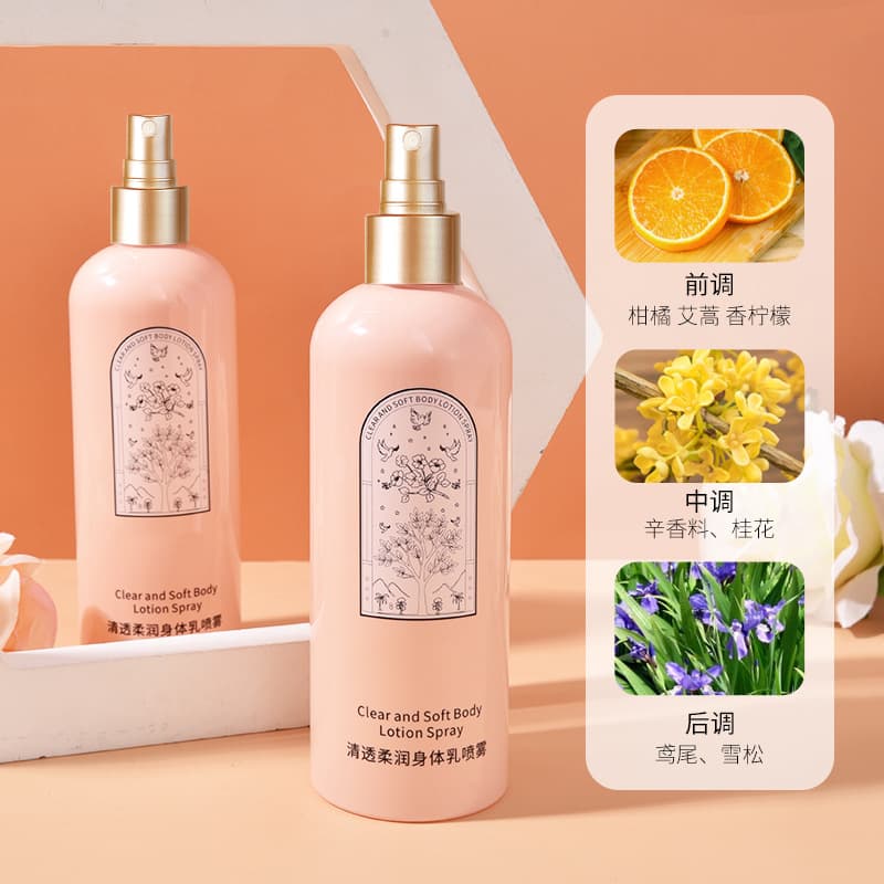 Bawei Quan Body Cream - Perfumed Moisturizing Refreshing Spray 4