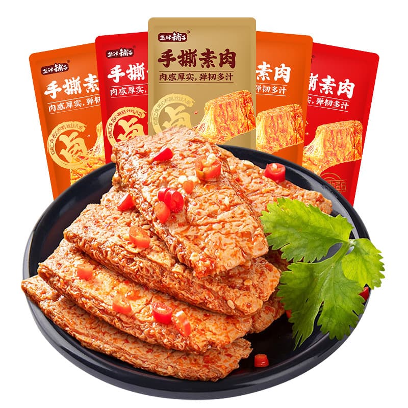 Hand-Shredded Spicy Barbecue Vegetarian Steak Snacks 5