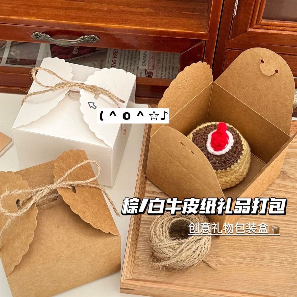 Brand leather square pack, doll, bag, DIY, Birthday gift