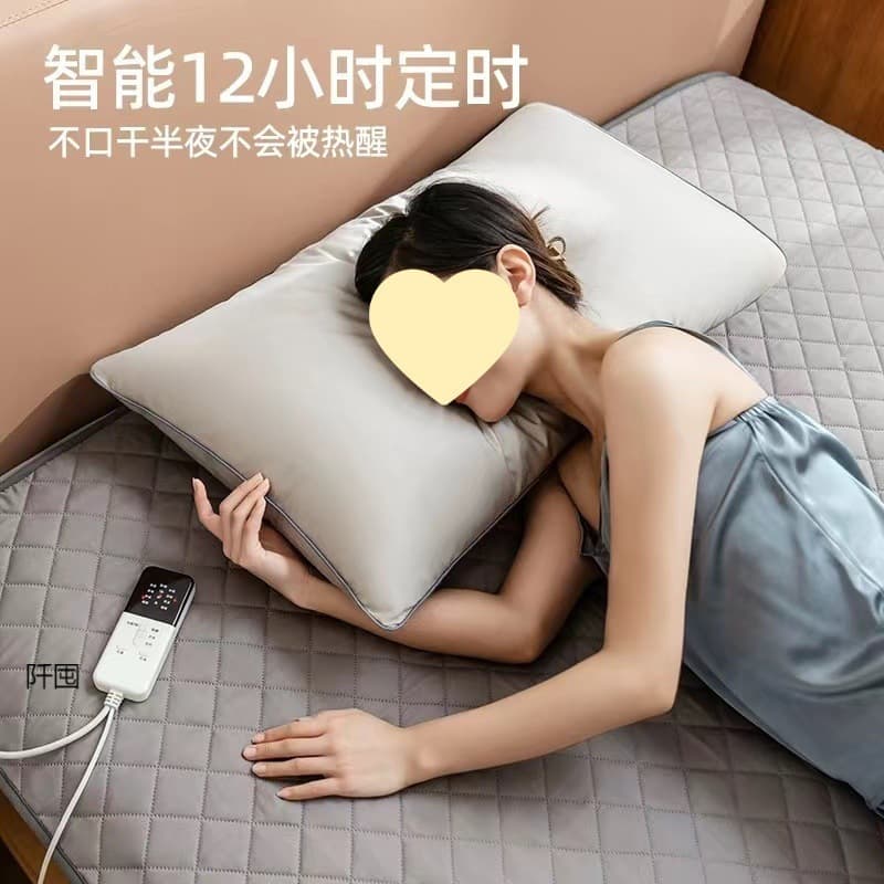 Water heating electric blankets for double-person dual-control temperature regulation electric mattresses without radiation household single-person dormitory water circulation electric blanket 2