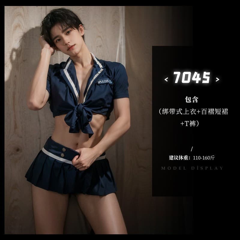 Sexy uniform, set, underwear, plus size, cosplay 3