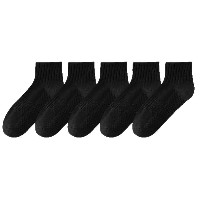 Disposable handheld wear-resistant sports knee socks for men and women, mid-length 5