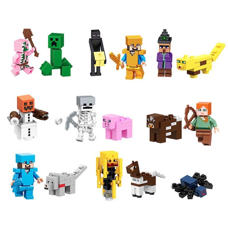 Constructor, minifigures, doll, house for boys, toy 3