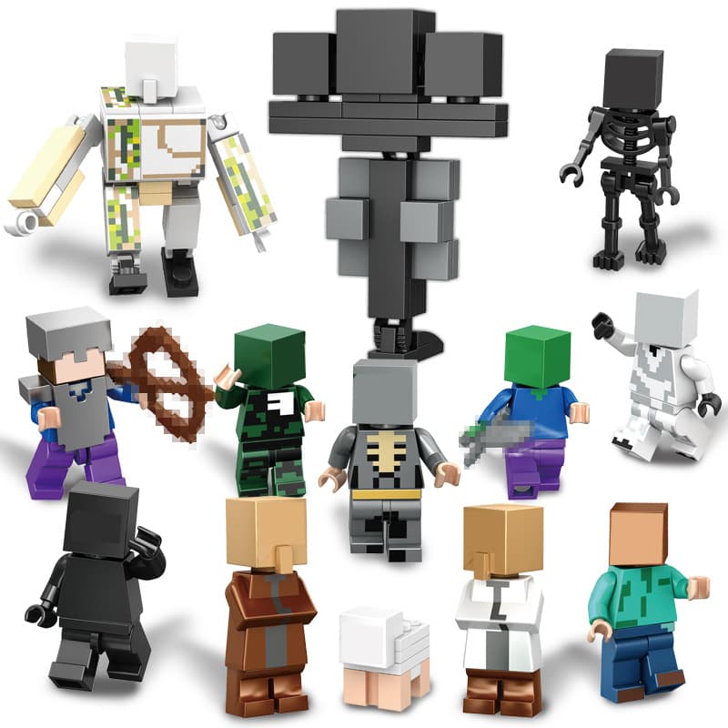 Constructor, minifigures, doll, house for boys, toy 4
