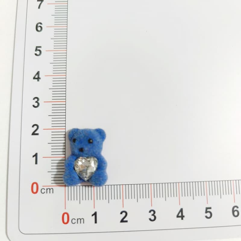 Cute cream phone case, hairgrip, accessory, with little bears, DIY 4