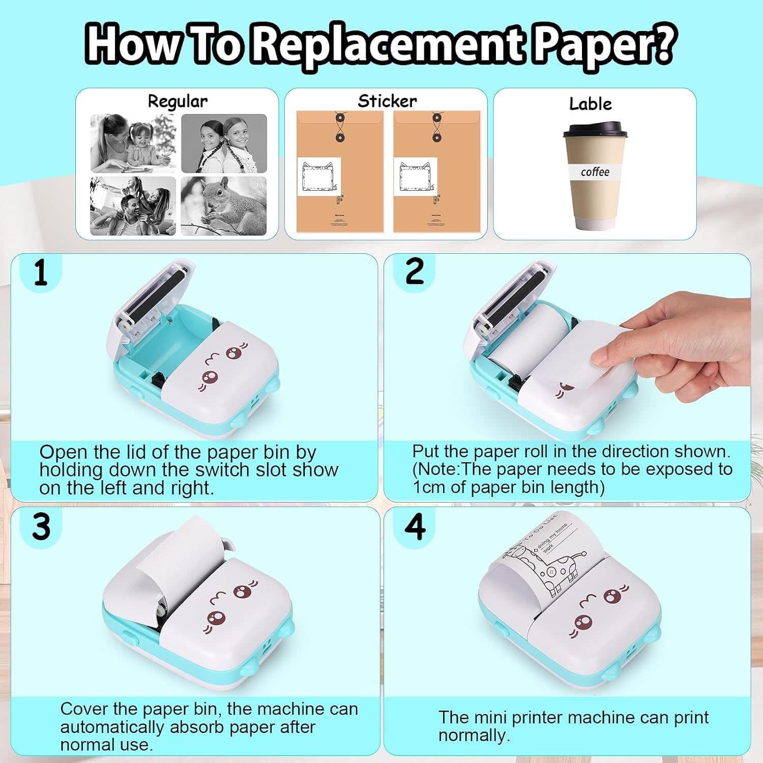 (Cross-border trading), small handheld pocket printer, mobile phone, C9, bluetooth 3