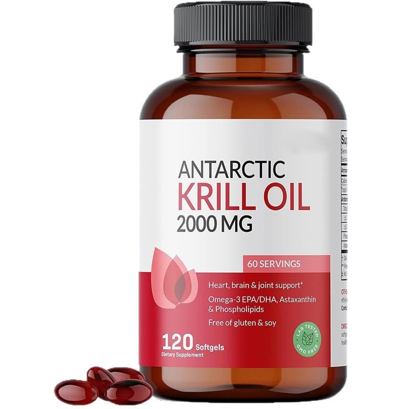Antarctic Krill Oil - Premium Omega-3 Supplement Bulk 5