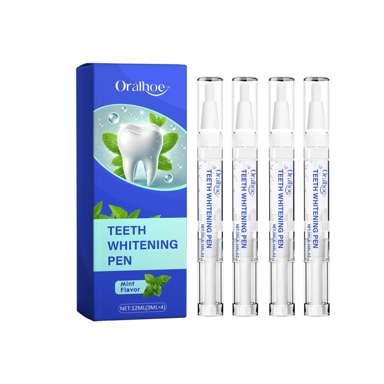 ORALHOE Whitening Teeth Pen - Fresh Breath & Stain Removal 5