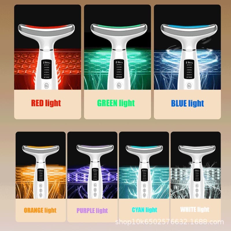 [7-color light beauty neck device, neck care instrument] 4