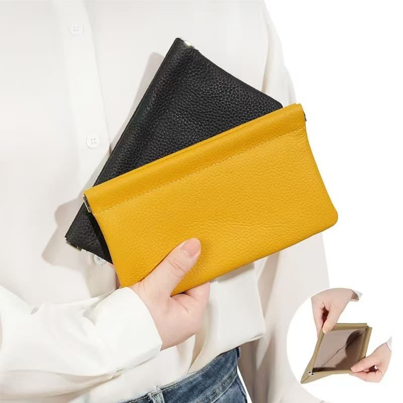 Handheld small clutch bag, capacious cosmetic bag, wallet, Korean style