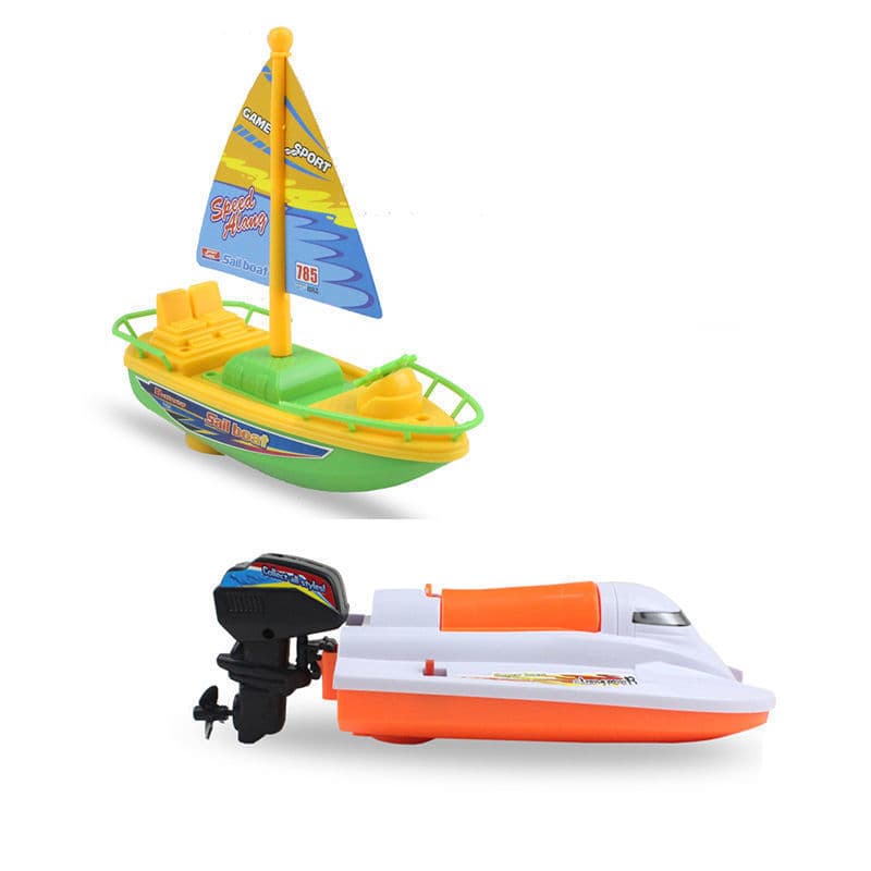 Toy play in water, boat, motorcycle, speedboat 9