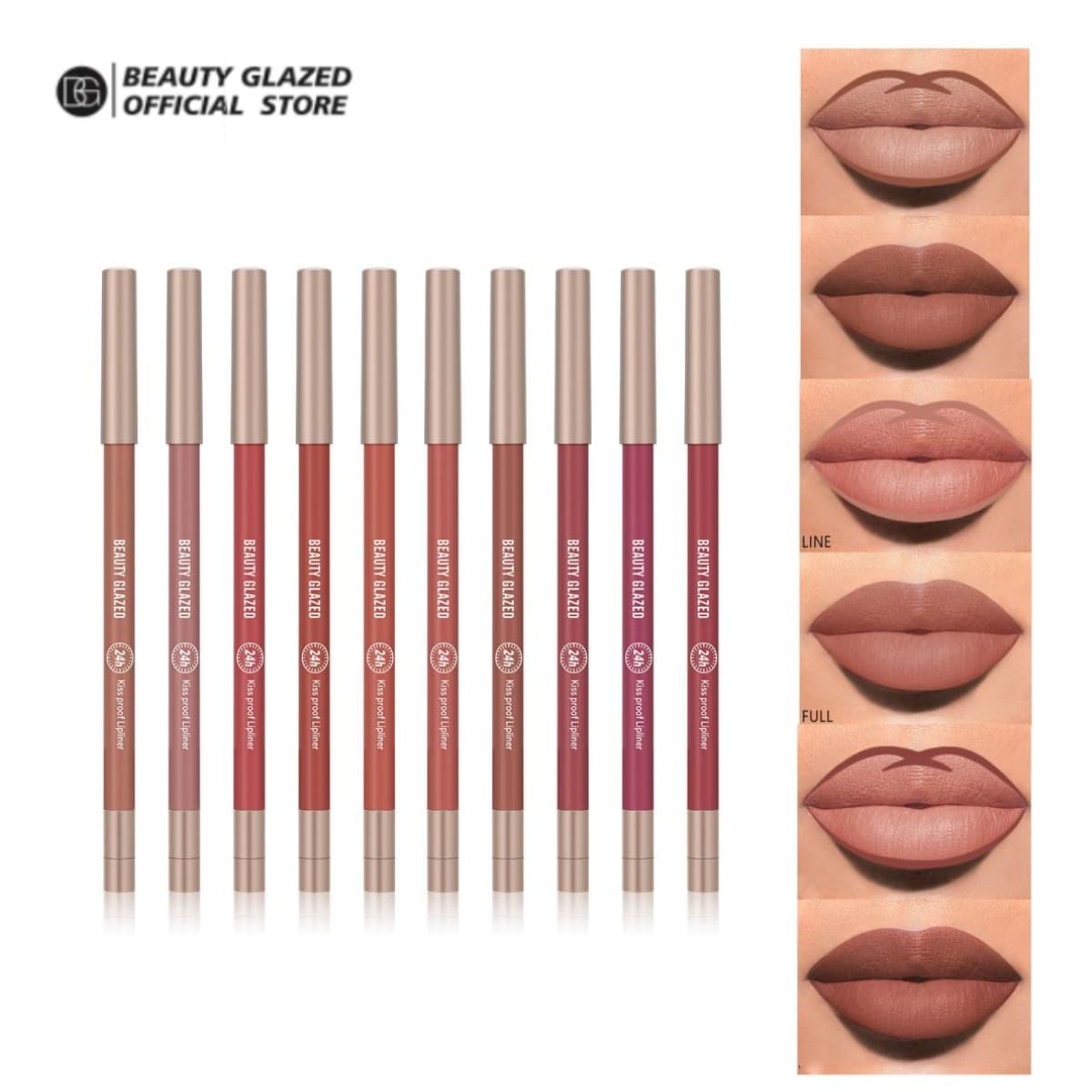 (Cross-border trading), matte lip balm, lip gloss, lipstick, does not fade, long-term effect 1