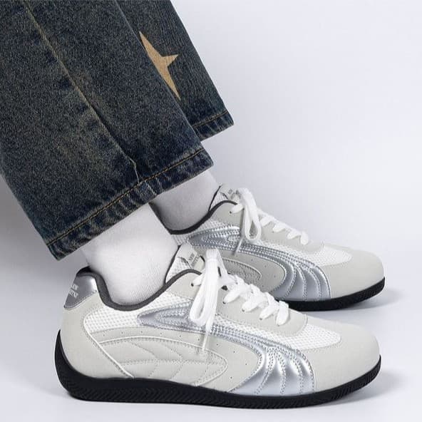 Couple style student moral training shoes, fashionable and versatile, casual, breathable sports shoes, comfortable, lightweight and trendy sports shoes 2