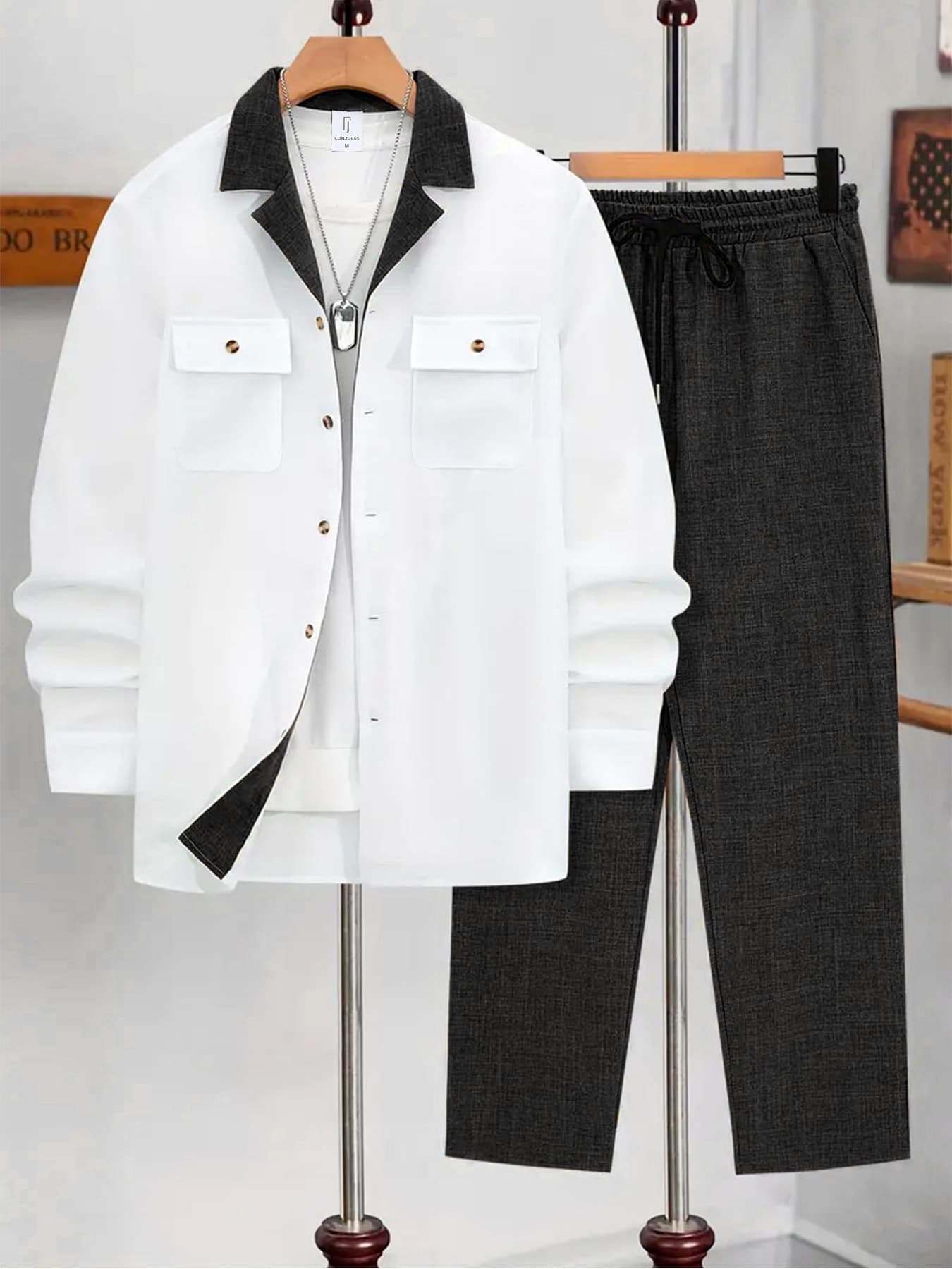 (Cross-border trading), (Wholesale), autumn set, classic suit jacket, dress, shirt, trousers 1