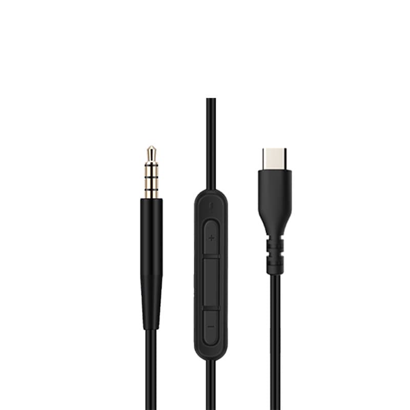 Suitable for Bose headphone cable QC35 connecting cable QC45/Ultra audio cable TypeC to 2.5mm headphone accessories 5